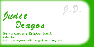 judit dragos business card