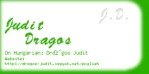 judit dragos business card
